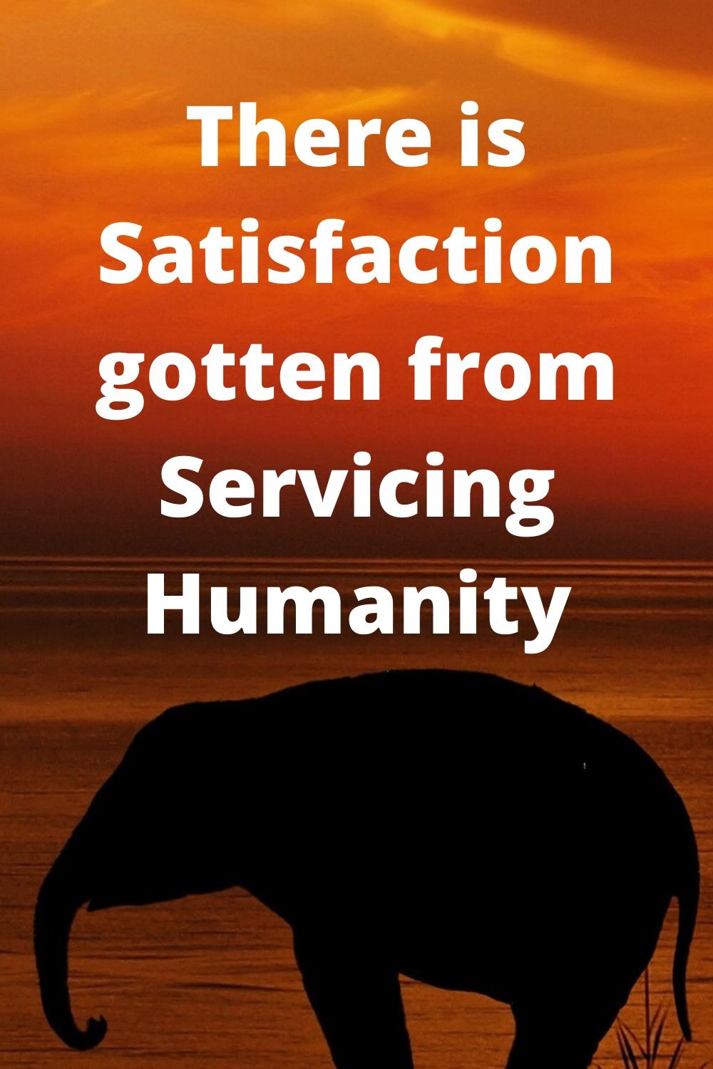 Jonathan: There is Satisfaction gotten from Servicing Humanity